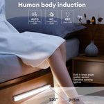 lampe led detection mouvement rechargeable blanc moderne sans fil 10cm 20cm 30cm 50cm