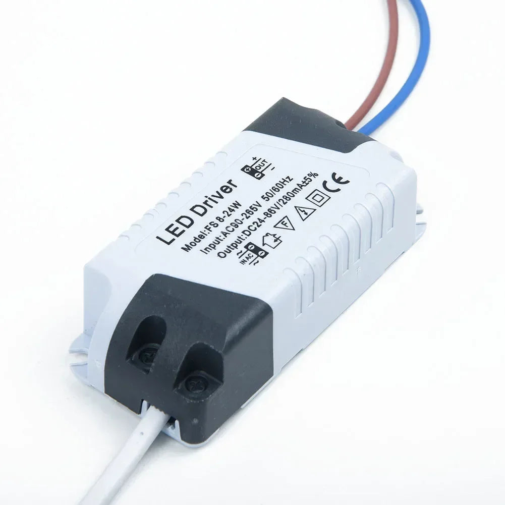 ampoule led driver 240v 90 265v 18w 24w gris noir waterproof industrielle