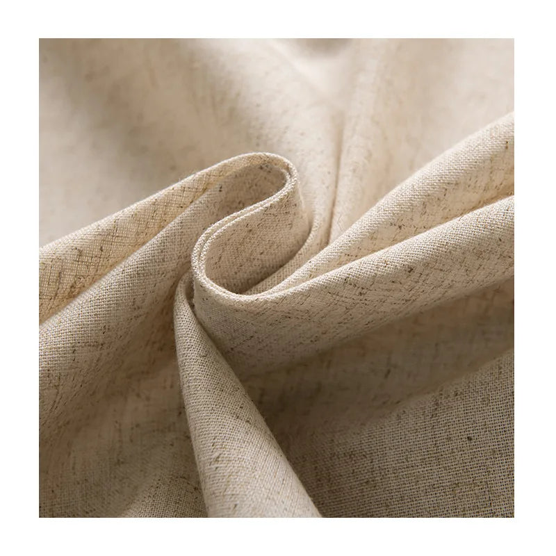 nappe table texture lin rustique champêtre minimaliste couleur beige doré serviette banquet
