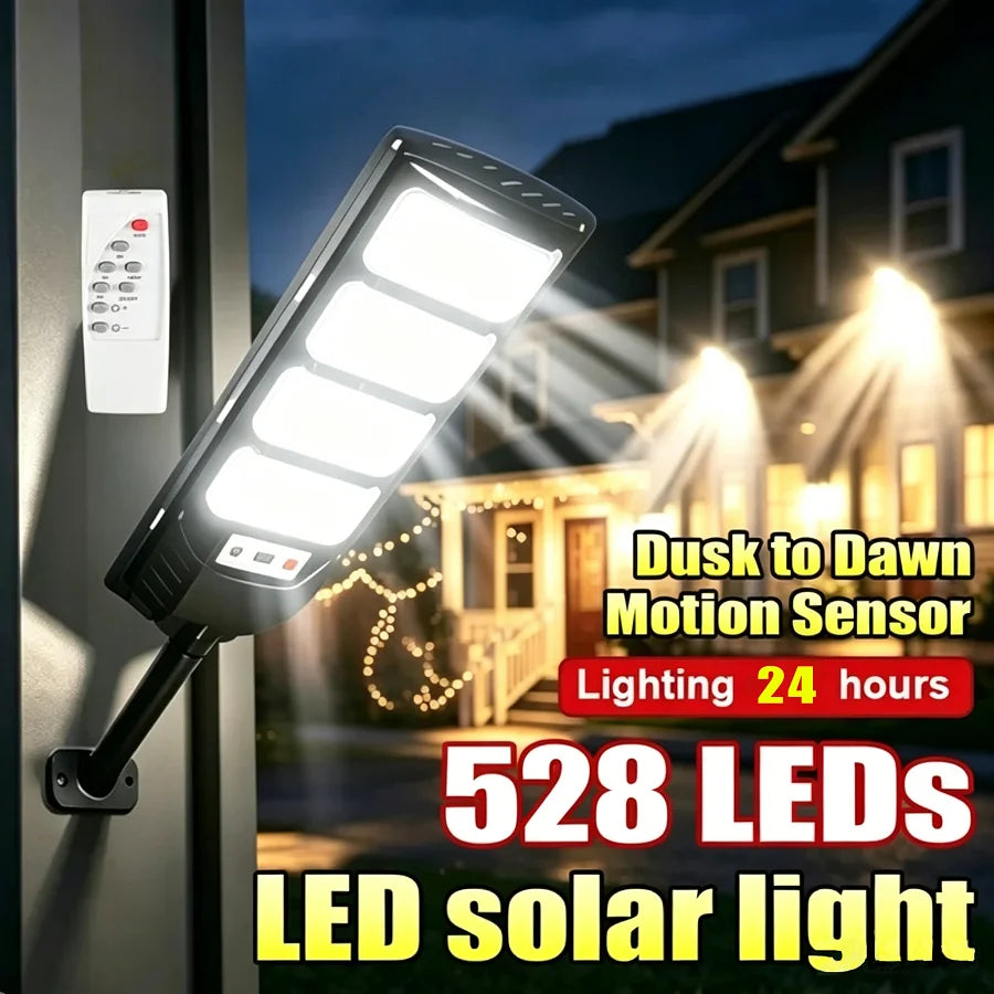 lampe solaire led moderne noire détecteur mouvement télécommande contrôle distant ip68 abs
