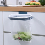 sac rangement transparent moderne blanc bleu orange clips pratique cuisine salle bain respectueux l'environnement
