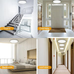 lampe détecteur mouvement blanc moderne 20w 40w 15lumières 15m² 249lm