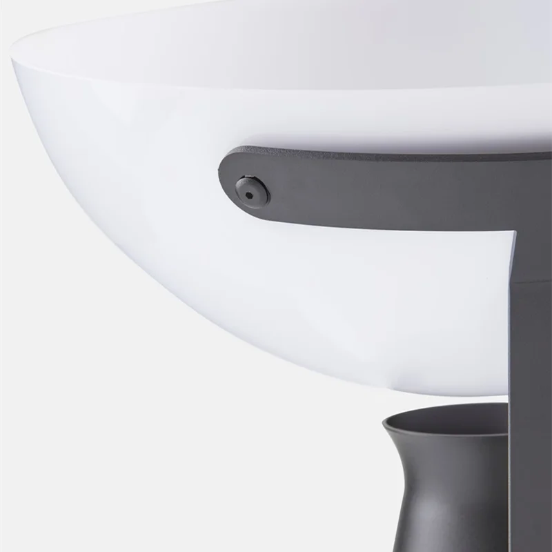 lampe table moderne blanc mat unique éclairage salon chambre 15w led toucher