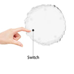 lampe led forme fusée spatiale blanc orange rouge nuages moderne veilleuse rechargeable manuel utilisation