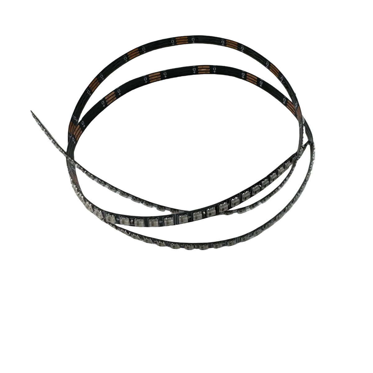 ruban led blanc 4mm large 300 diodes rgb addressable connecteur deux broches moderne 10w