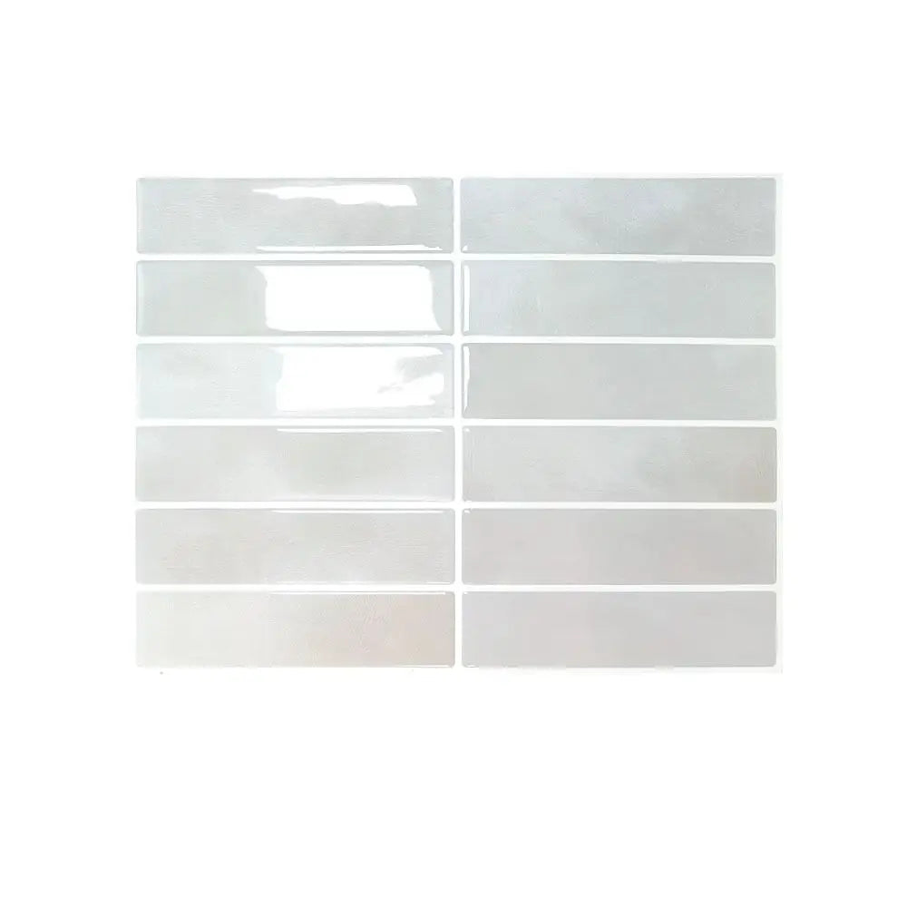 autocollants muraux carreaux rectangulaires vert clair blanc noir moderne auto adhésifs papier lisse opacityrollable