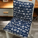 coussin siège mousse mémoire forme motifs floraux gris clair confortable travail étude maison