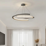 suspension lumineuse moderne gris blanc minimaliste salon chambre hôtelversible autonomependentifchaînes