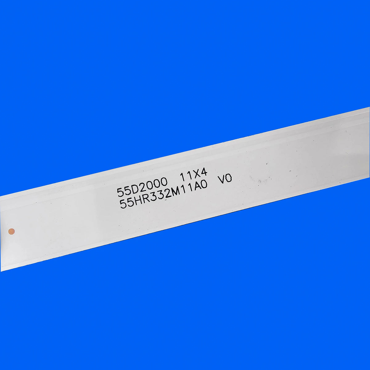 bande lumineuse led blanc bleu moderne adhésif translucide connecteur électrique 55d2000 11x4
