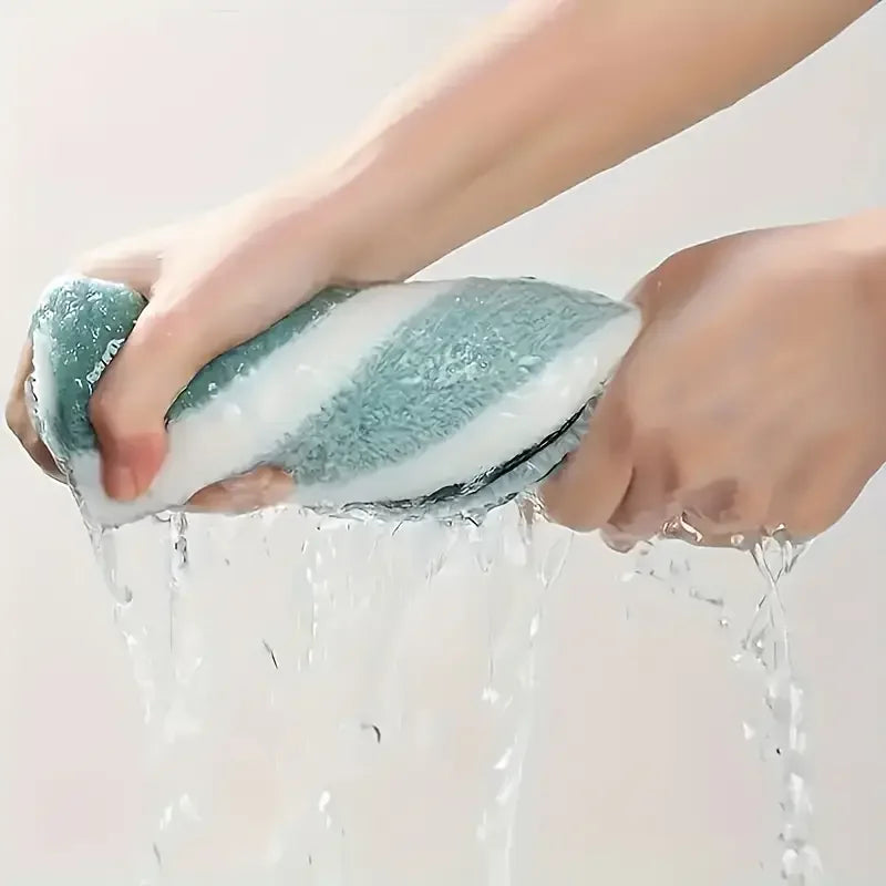 serviettes bain absorbantes rayées vert turquoise moderne rapide séchage douces polyester