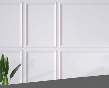 Moulure murale flexible PVC auto-adhésive couleur or