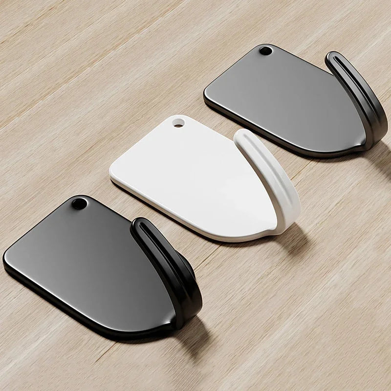 porte clés magnétique adhésif moderne noir blanc mat