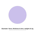 tapis isolant thermique silicone vert violet rose clair motif chien géométrique moderne respectueux environnement