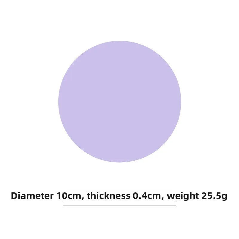 tapis isolant thermique silicone vert violet rose clair motif chien géométrique moderne respectueux environnement