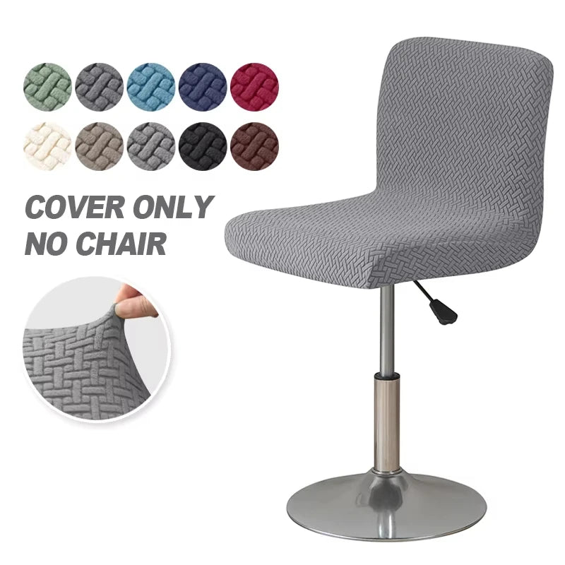 housse chaise tissu géométrique moderne gris poignée serrage chaise banquêt mariageôtel plage