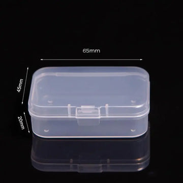 boîtes bijoux transparentes modernes compartiments clips fixation 15 24 36 48 grids rangement pratique
