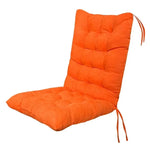 coussin chaise confortable moderne jaune gris orange bleu marine beiges épais uni boucle arrière