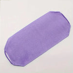gant bain exfoliant bleu vert violet rose blanc durable réutilisable absorbant