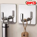 porte serviettes adhésifs salle bain argenté noir moderne minimaliste rangement