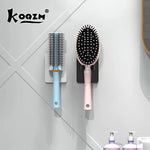 support mural porte brosses adhésif plastique moderne rose beige vert bleu blanc