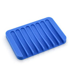 support savon silicone couleur rose moderne pratique antibactérien cuisine salle bain