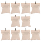 sacs poids rideaux extérieurs gazebo sacs sable tissu carreaux dentelle pinces linge beige violet