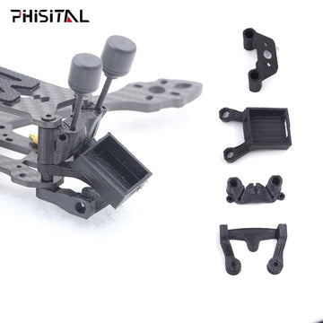 support drone antenne gps tpu fibre carbone pieces fixation avion moderne technologique