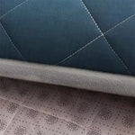 matelas tatami bleu marine gris confortable coton tissé pointillé moderne autonome épais solide antidérapant
