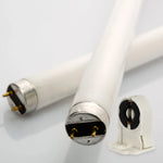 support ampoule g13 blanc moderne fixations lampe maison tube fluorescent t8 g13 holder