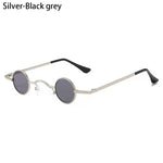 lunettes soleil unisexe rondes vintage or noir gris transparentes classiques punk anti reflet uv