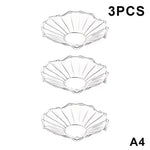 supports bougies or transparents classiques décoration table mariageintérieur