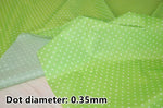 tissu imprimé imperméable motif points blancs coton bricolage couture décoration intérieur multi couleur