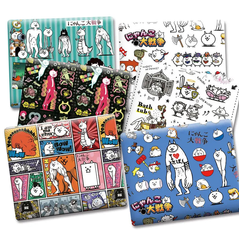 tapis bain tissu brocart imprimé dessins animés résistance abrasion coton polyester multicolore
