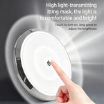 lampe led moderne adhésive éclairage intérieur véhicule blanc 6000k tactile 12v 24v 185mm 150mm