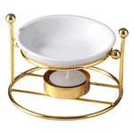 diffuseur huiles essentielles moderne céramique bougie parfumée tringle métal doré minimaliste salon décoration chambre