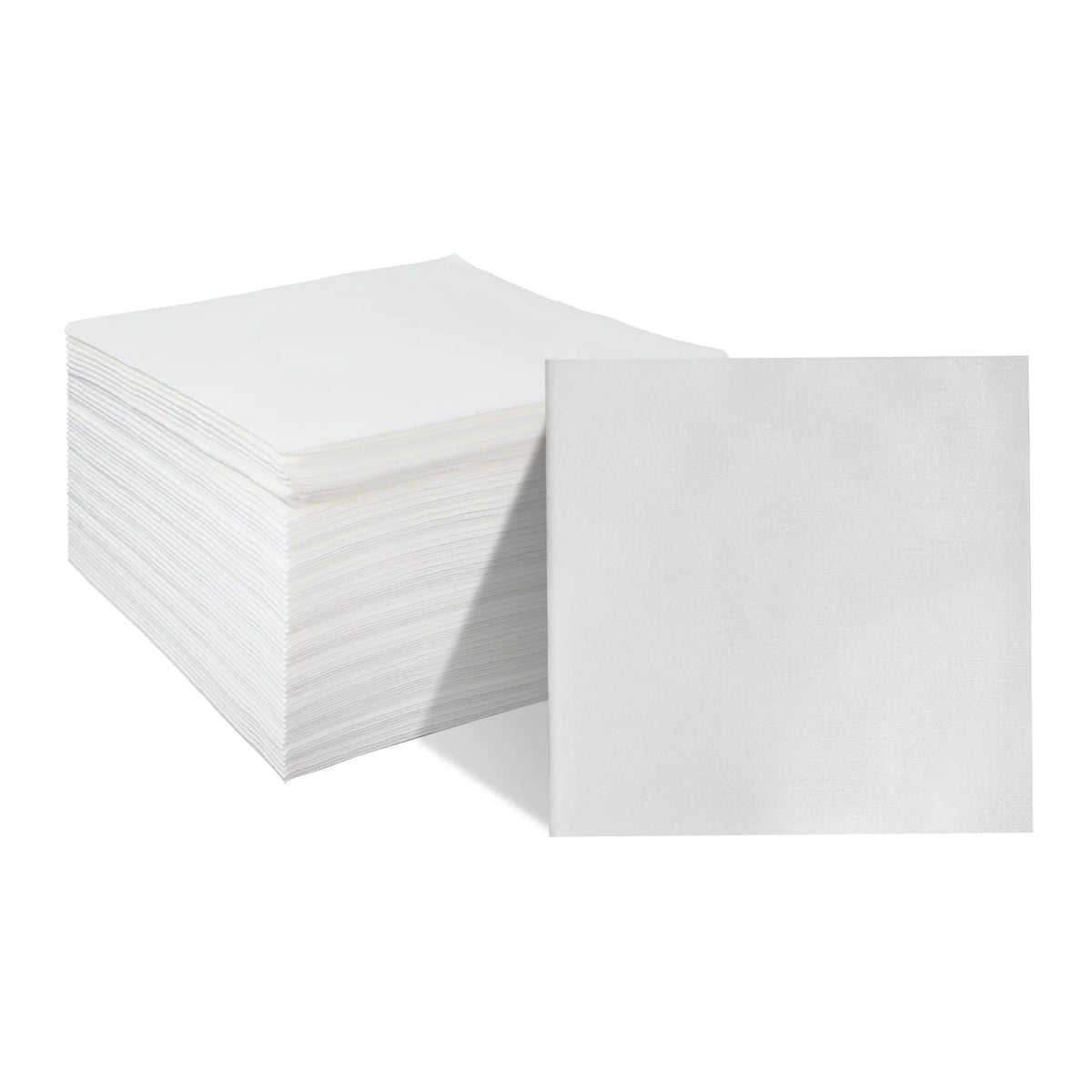 serviettes jetables blanches absorbantes modernes mariage événements bar cocktail