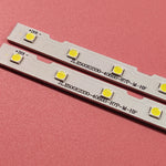 ruban led blanc moderne adhésif 38 diodes 540mm 6v led points jaunes flux lumineux