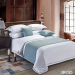 taies d'oreiller solides modernes 2pc polyester coton rouge blanc chambre coucher lit mariage hôtelDecorationSalleDeBain