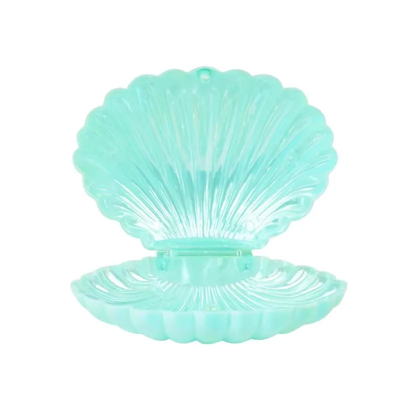 coquillages violet rose vert bleu blanc rayures moderne boîte bijoux maquillage anniversaire mariage
