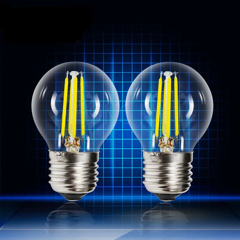 ampoules led filament doré transparentes vintage e14 6w 2700k opalescent 3500k 80000h