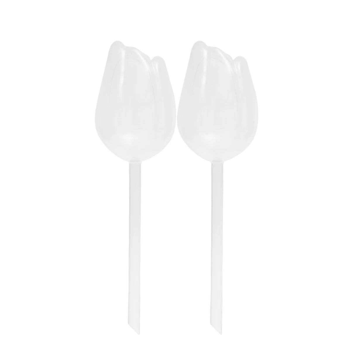 pique plantes tulipe plastique rose violet blanc translucide moderne adhésif kit arrosage