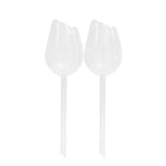 pique plantes tulipe plastique rose violet blanc translucide moderne adhésif kit arrosage