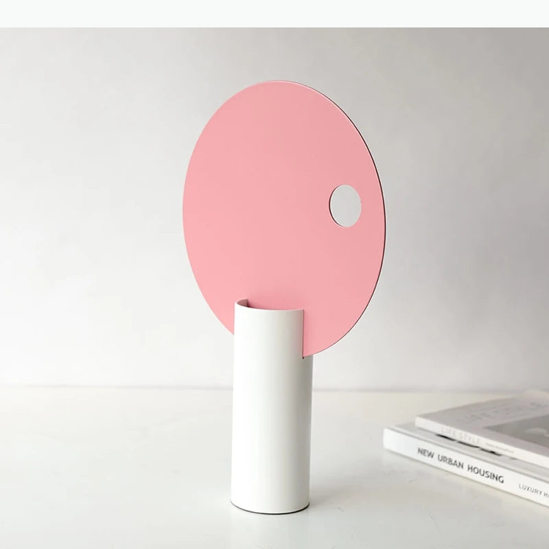 vases modernes minimalistes rose fleurs bouquets décoration table chambre