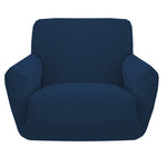 housses fauteuil moderne beige gris vert motif géométrique adhésif anti dérapants polaire polyester