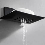 porte savon mural gris noir blanc moderne rainures drainage adhésif minimaliste salle bain