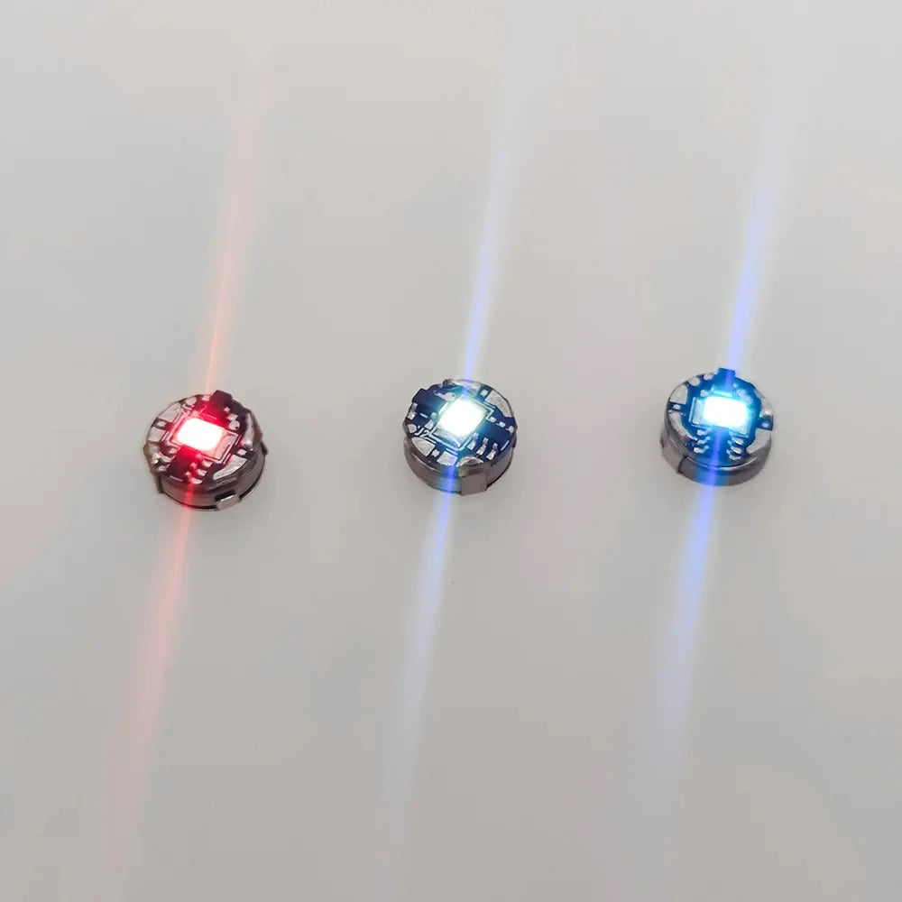 ampoules led magnétiques rouges blanches bleues vertes jaunes orange rose violette semi transparentes modernes