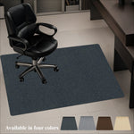 tapis sol caoutchouc polyester antidérapant bleu marine moderne 90x120cmintérieur maison