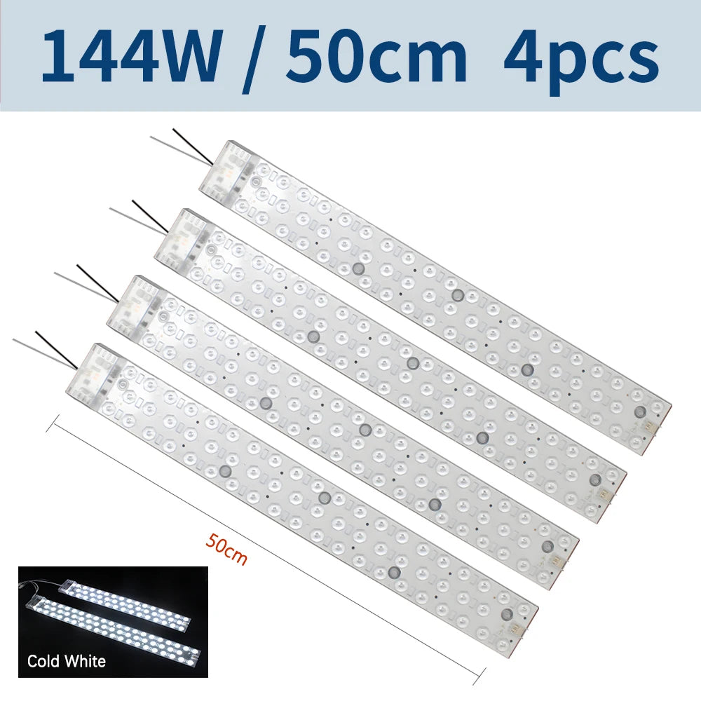 barre lumineuse led blanc moderne 40cm 50cm aimants connecteurs 6500k 220v 2000lm 180deg