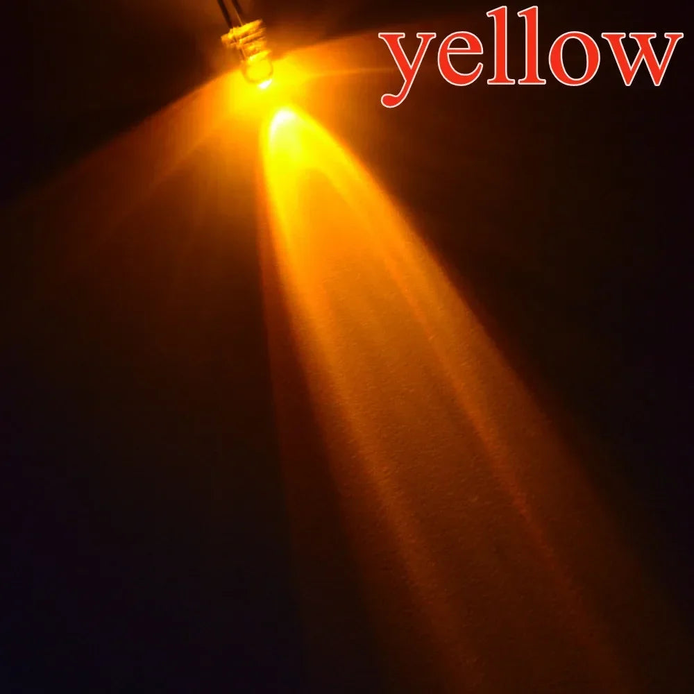 diodes led ronde 3mm bleu vert rouge blanc chaud jaune blanc rose violet orange