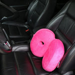 coussin donut rose moderne doux velours hanches bassin relaxation massage